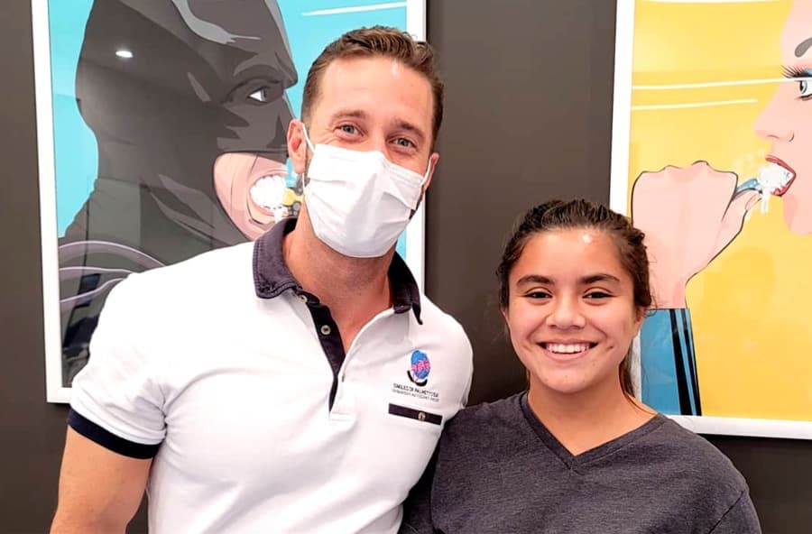 team member smiling